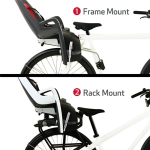frame mounted child bike seat