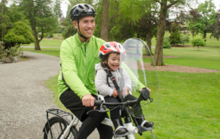 Cycling with a Child Seat