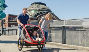 hamax outback stroller family adventure weekend